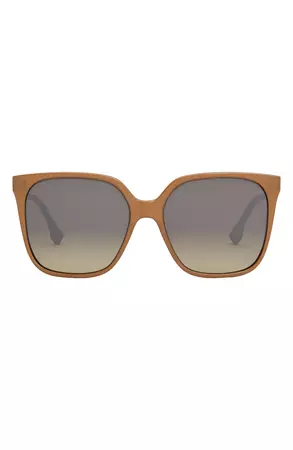 Fendi 59mm Gradient Square Sunglasses | Nordstrom