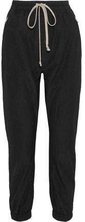 Wool-blend Cloque Tapered Pants