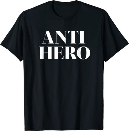 Amazon.com: Anti Hero TV Movie Lover Character Tshirt : Clothing, Shoes & Jewelry