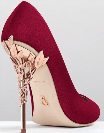 ralph&russo red shoes