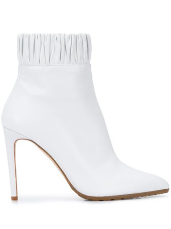 White Chloe Gosselin Maud Ankle Boots | Farfetch.com