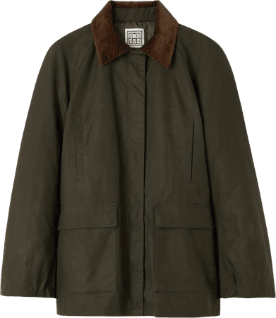 green jacket Toteme