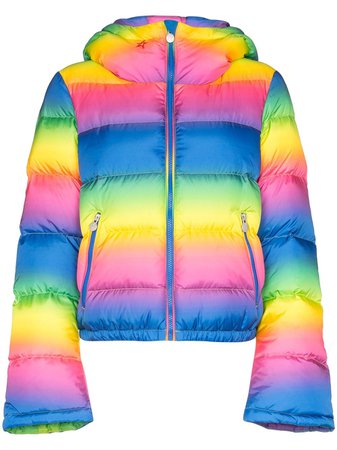 Perfect Moment Rainbow Polar Flare Ski Jacket | Farfetch.com