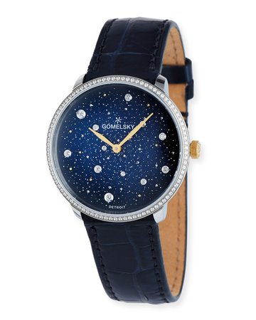 Gomelsky 36mm The Audrey Starry Nights Watch