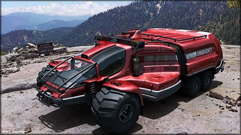 Sci Fi Vehicle car
