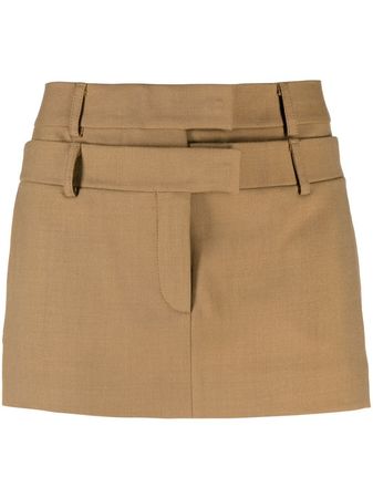Aya Muse Morio double-waist Miniskirt - Farfetch