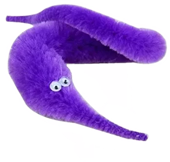 worm wormy kidcore toy nostalgia tumblr purple...