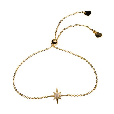 Affinity Collection Star Bracelet set in 14k Yellow Gold – Royal Gem