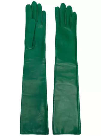 Manokhi Long Leather Gloves
