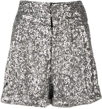 Orta sequinned shorts