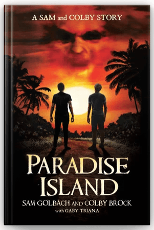 paradise island sam and colby novel