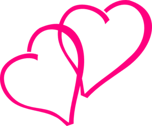 Dark Pink Heart Clipart
