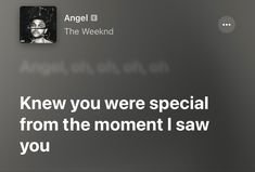 angel - the weeknd <3