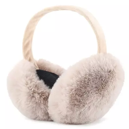 Plush Earmuffs Cute Winter Warm Comfortable Earmuffs Foldable Plush Solid Color Earmuffs | Shop Now For Limited-time Deals | Temu