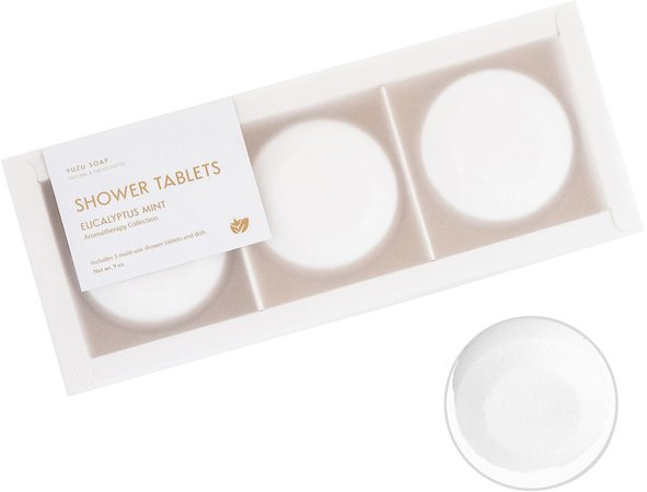 Yuzu Soap Set of 3 Multi-Use Shower Tablets