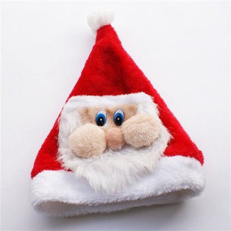 DressLily.com: Photo Gallery - Christmas Dress Up Santa Hat Cute Christmas Hat Premium Padded Christmas Face Ca