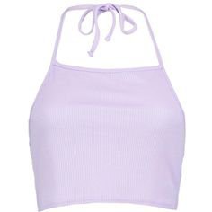 Pastel Purple Crop Top | ShopLook