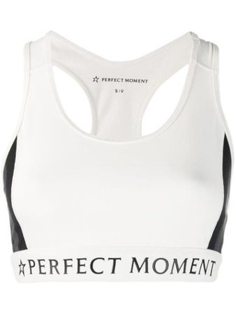 Perfect Moment racerback striped sports bra $97 - Buy Online SS19 - Quick Shipping, Price