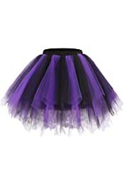 Amazon.com : purple and black skirt