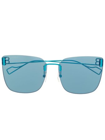 Balenciaga Eyewear cat-eye BB Sunglasses - Farfetch