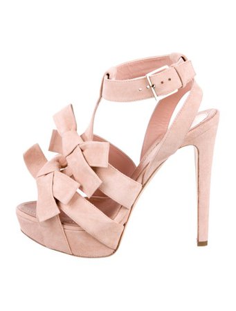 Christian Dior Suede Platform Sandals - Shoes - CHR91841 | The RealReal
