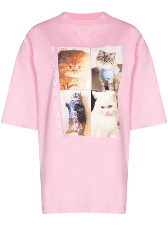 Balenciaga T-Shirt Mit Hunde-Print - Farfetch