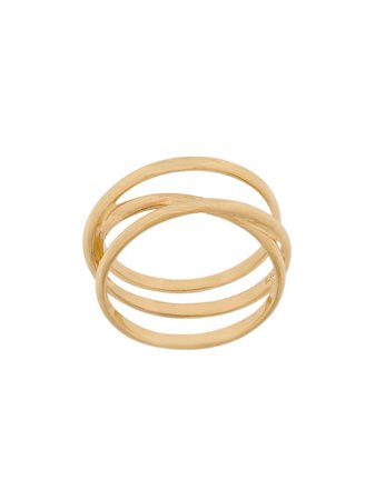 Shop Maria Black Emilie wrap ring with Express Delivery - FARFETCH