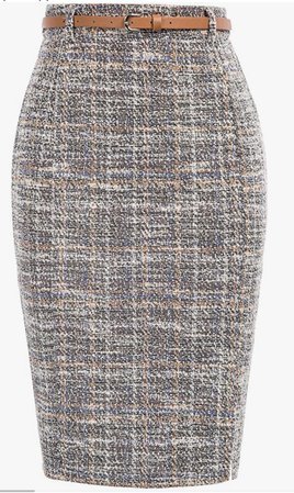 Amazon tweed pencil skirt