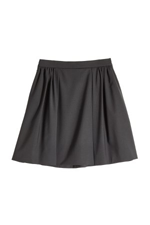 Wool Mini Skirt Gr. FR 36