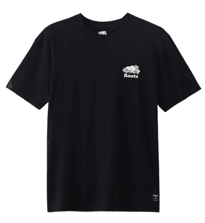 Mens Cooper Beaver T-Shirt black