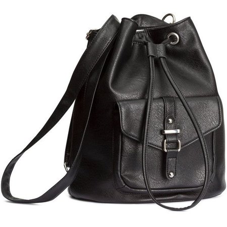 black backpack polyvore - Google Search