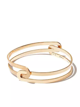 JEM 18kt Yellow Gold Cuff Bracelet - Farfetch