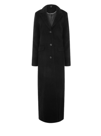 black long formal coat