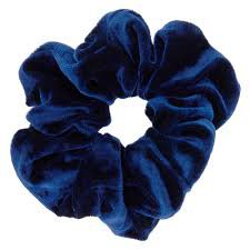 navy blue velvet scrunchie - Google Search