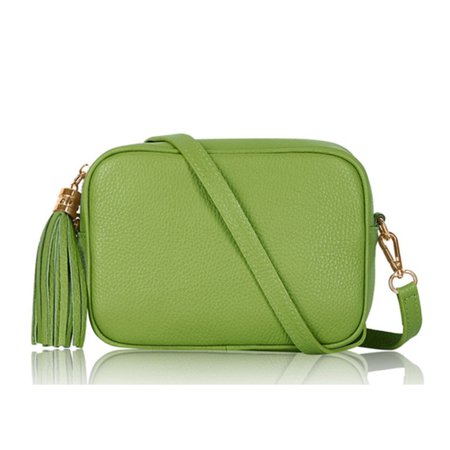 Camille Leather Crossbody Bag - Lusso London