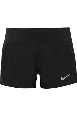 Nike | Triumph mesh-paneled shell shorts | NET-A-PORTER.COM