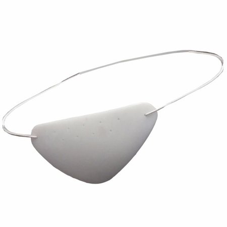 2x White PVC Medical Eyepatch Concave Flexible Eye Patch Protection Eyeshade | eBay