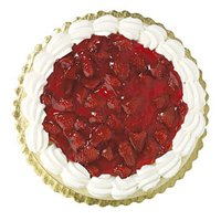Wegmans Desserts Large Strawberry Topped Cheesecake Allergy and Ingredient Information