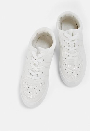 White Chunky Sole Sneakers | Missguided