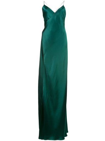 Michelle Mason Strappy Wrap Gown Ss20 | Farfetch.com