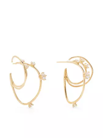 Panconesi Constellation crystal-embellished Earrings - Farfetch