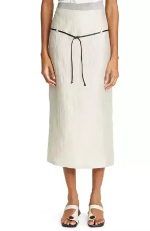 Paloma Wool Flip Sheer Cap Sleeve Organic Cotton Blend Midi Dress | Nordstrom