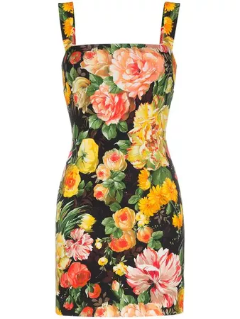 Dolce & Gabbana Vestido Cadi Floral - Farfetch