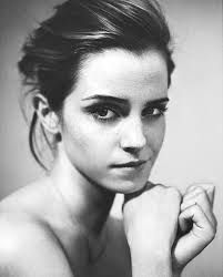 Emma Watson black in white - Google Search