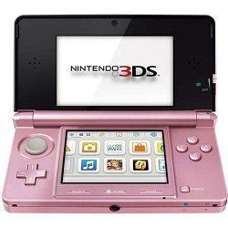 Nintendo 3DS Gaming Console, Pearl Pink - Walmart.com