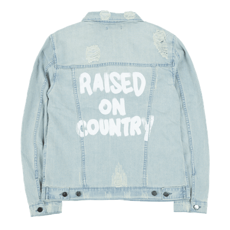 "Raised on Country" Denim Jacket