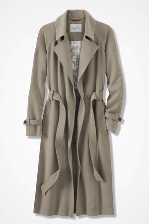 Uniquely You Trench Coat - Coldwater Creek