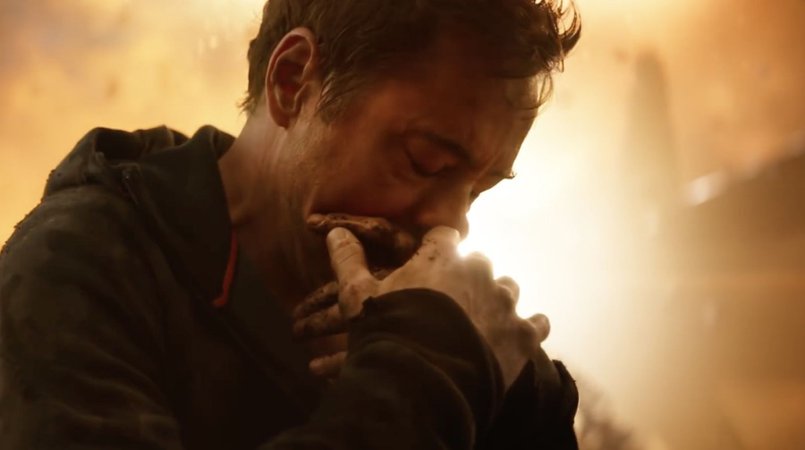 Sad Tony Stark