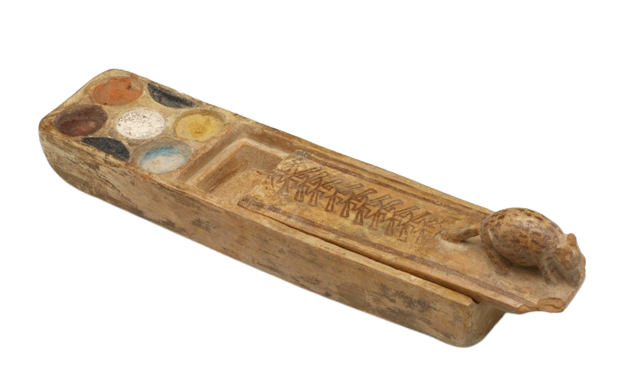“Paint Box,” Egypt, 1302–1070 BCE