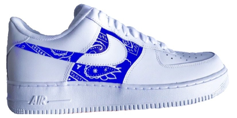 Blue Bandana Nike